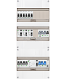 3F groepenkast 36M met 6 groepen+KR+PV20-4P