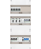 3F groepenkast 36M met 6 groepen+KR+PV20-4P+BT