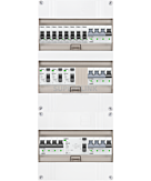 3F groepenkast 36M met 8 groepen+3KR