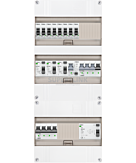 3F groepenkast 36M met 8 groepen+KR+PV16-2P