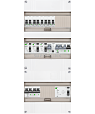 3F groepenkast 36M met 8 groepen+KR+PV16-2P