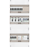 3F groepenkast 36M met 8 groepen+KR+PV16-2P+BT