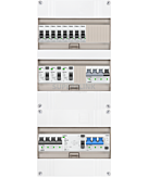 3F groepenkast 36M met 8 groepen+KR+PV20-4P