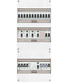 3 fase groepenkast 36M met 14 groepen krachtgroep Type B