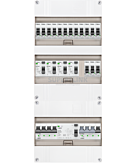 3 fase groepenkast 36M met 15 groepen krachtgroep Type B