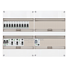 1F groepenkast 48M met 10 groepen+PV16-2P