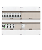 1F groepenkast 48M met 12 groepen+BT