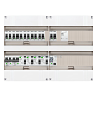 1F groepenkast 48M met 13 groepen+AF+PV16-2P+BT