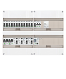 1F groepenkast 48M met 13 groepen+Kook+AF+PV16-2P+BT
