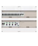 1F groepenkast 48M met 13 groepen+kook+PV16-2P