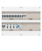 1F groepenkast 48M met 13 groepen+kook+PV20-2P