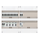 1F groepenkast 48M met 13 groepen+PV16-2P