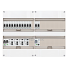 1F groepenkast 48M met 13 groepen+PV16-2P