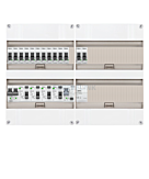 1F groepenkast 48M met 13 groepen+PV16-2P+BT