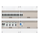 1F groepenkast 48M met 14 groepen+PV20-2P