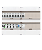 1F groepenkast 48M met 14 groepen+PV20-2P+BT