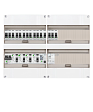 1F groepenkast 48M met 15 groepen+PV16-2P+BT