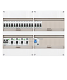 1F groepenkast 48M met 15 groepen+PV20-2P