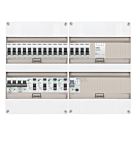 1F groepenkast 48M met 16 groepen+AF+PV16-2P+BT