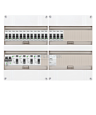 1F groepenkast 48M met 16 groepen+BT