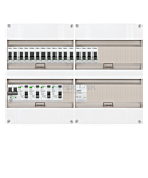 1F groepenkast 48M met 16 groepen+BT