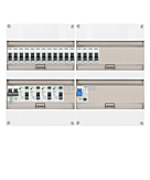 1F groepenkast 48M met 16 groepen+PV20-2P