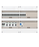 1F groepenkast 48M met 16 groepen+PV20-2P