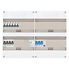 3F groepenkast 48M met 6 aardlekautomaat+PV20-4P+BT