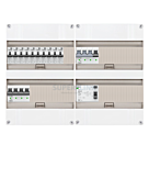 3F groepenkast 48M met 10 aardlekautomaat+Kook-4P