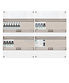 3F groepenkast 48M met 7 aardlekautomaat+Kook-4P