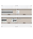 3F groepenkast 48M met 9 aardlekautomaat+Kook+BT