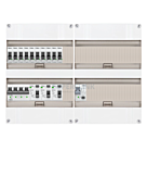 3F groepenkast 48M met 10 groepen+PV16-2P