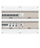 3F groepenkast 48M met 11 groepen+PV16-2P+BT