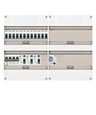 3F groepenkast 48M met 12 groepen+PV16-2P