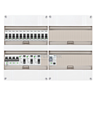 3F groepenkast 48M met 12 groepen+PV16-2P