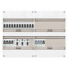 3F groepenkast 48M met 12 groepen+PV16-4P