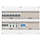 3F groepenkast 48M met 12 groepen+PV20-4P