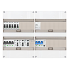 3F groepenkast 48M met 6 groepen+PV20-4P+BT