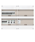 3F groepenkast 48M met 8 groepen+Kook+BT