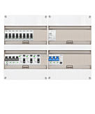 3F groepenkast 48M met 8 groepen+PV20-4P+BT