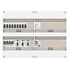 3F groepenkast 48M met 9 groepen+PV16-2P+BT