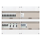 3F groepenkast 48M met 9 groepen+PV16-4P+BT