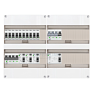 3F groepenkast 48M met 10 groepen+KR