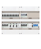 3F groepenkast 48M met 11 groepen+KR+AF+PV20-4P+BT