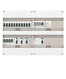 3F groepenkast 48M met 11 groepen+KR+BT