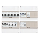 3F groepenkast 48M met 12 groepen+KR+BT