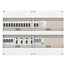 3F groepenkast 48M met 13 groepen+PV16-4P+BT