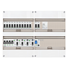 3F groepenkast 48M met 13 groepen+PV20-2P+BT