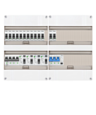 3F groepenkast 48M met 13 groepen+PV20-4P