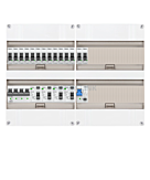 3F groepenkast 48M met 14 groepen+PV20-2P